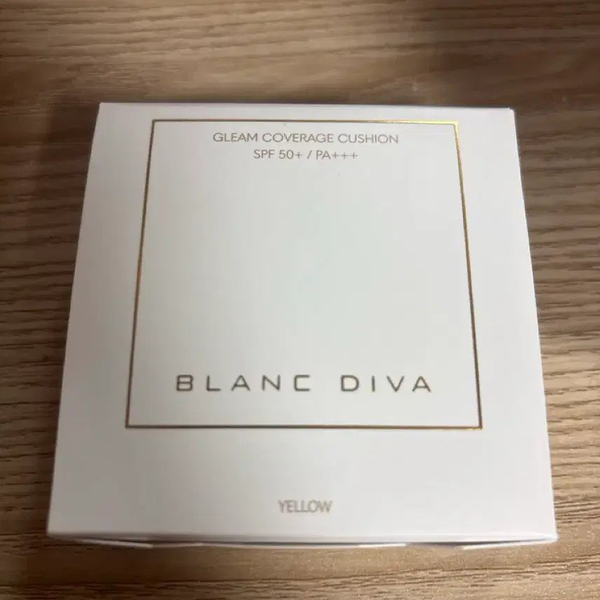 [BUNJANG] Blanc Diva Gleam Cushion Foundation (21 Yellow) - Full Size / 블랑디바 글림 쿠션 본품 21호 옐로우 팔아요