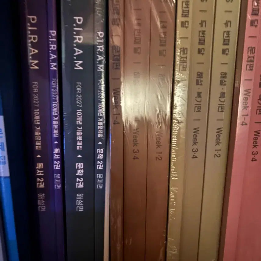[BUNJANG] P.I.R.A.M 2027 Literature and Reading Past Exam Paper Set / P.I.R.A.M 2027 10개년 문학, 독서(새상품)(~7/9)