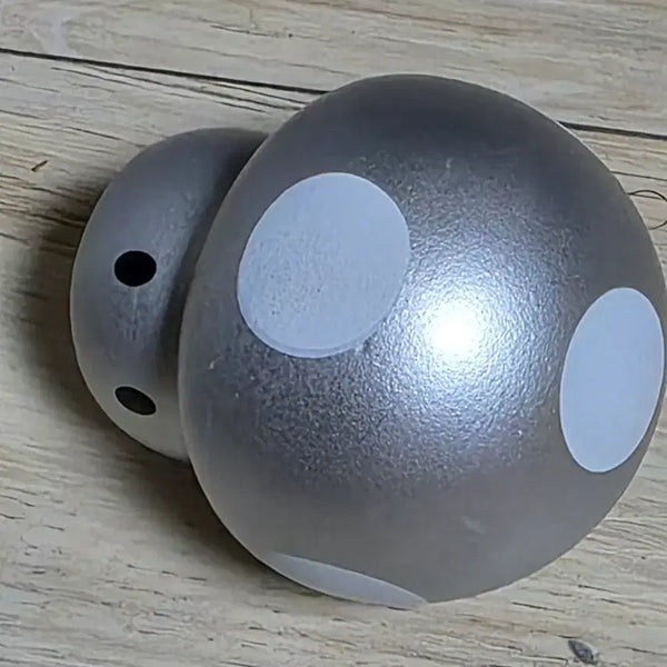 [BUNJANG] Super Mario Mushroom Silver Figure / 슈퍼마리오 버섯 은색 피규어 피노키오 가챠