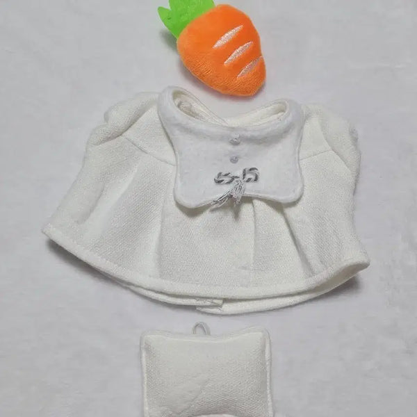 [BUNJANG] 20cm Cotton Doll Clothes Carrot Pajamas / 20cm 솜인형옷 당근잠옷