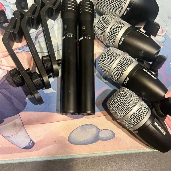 [BUNJANG] Shure PGDMK6 Drum Microphone Set / 슈어 드럼마이크 PGDMK6 팝니다