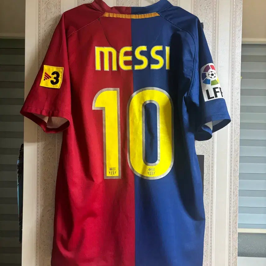 [BUNJANG] Barcelona 08-09 Home Messi Short Sleeve Jersey / 해외 S 08-09 바르셀로나 홈 반팔 10 메시 유니폼