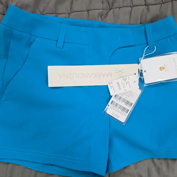[BUNJANG] Mark &ロナ Golf Shorts Blue / 마크앤로나 골프 반바지 블루