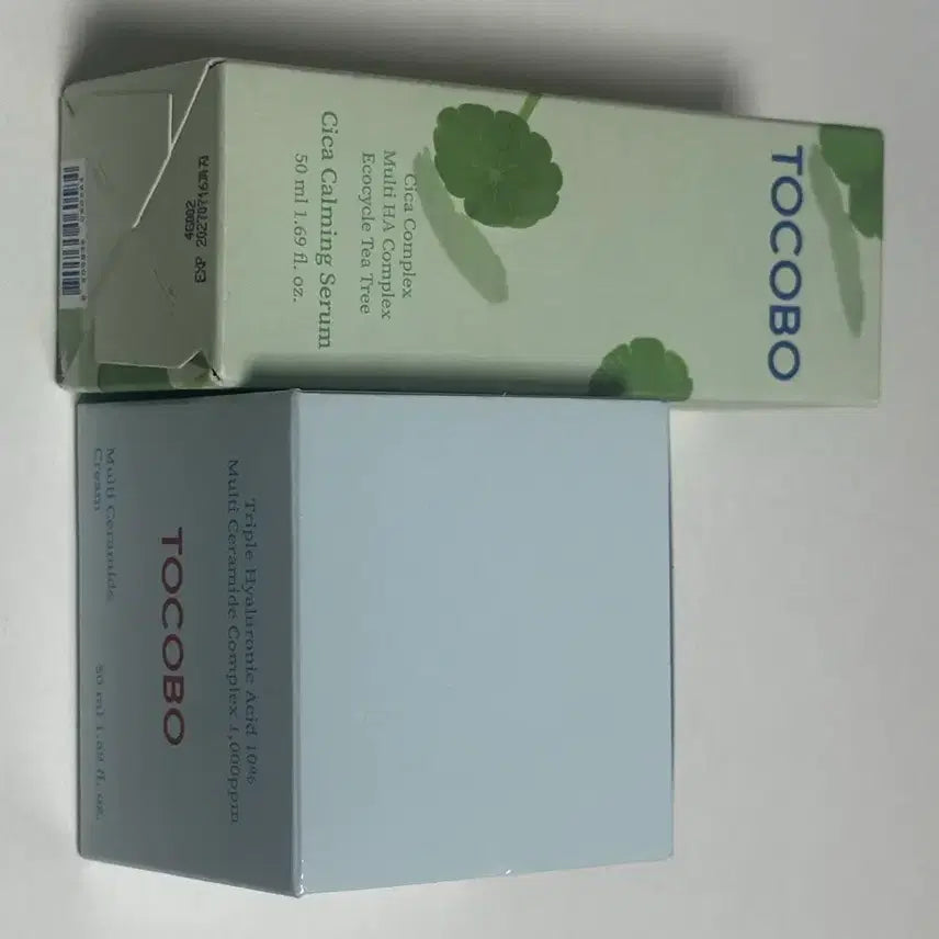 [BUNJANG] TOCOBO Ceramide Cream + Calming Serum Set / 토코보 기초 세라마이드크림+카밍 세럼 새상품