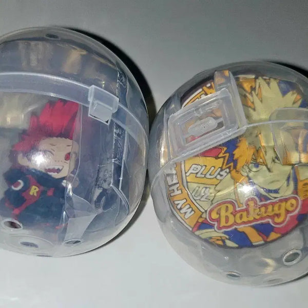 [BUNJANG] My Hero Academia Capsule Set Kirishima/Bakugo Rubber Charm & Coaster Bundle / 나의 히어로 아카데미아 캡슐 2종 일괄 (키리시마/바쿠고)