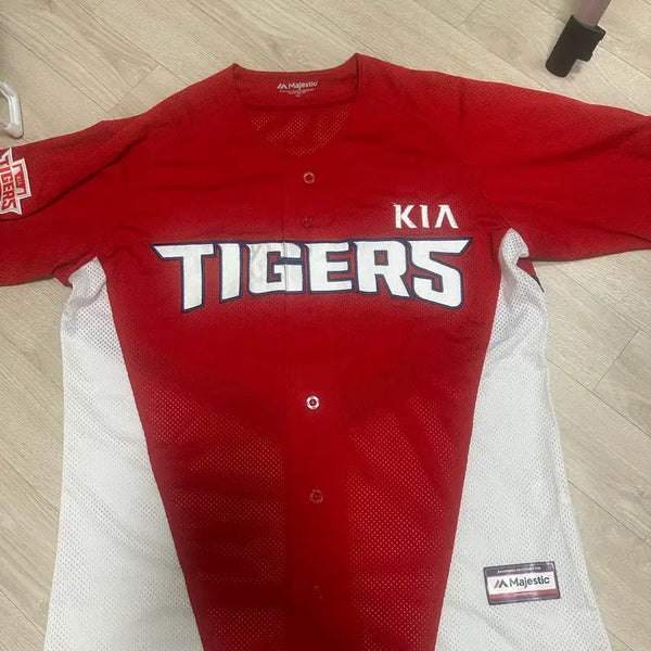 [BUNJANG] Kia Tigers Majestic Baseball Jersey XL / 기아 타이거즈 마제스틱 유니폼 105 xl