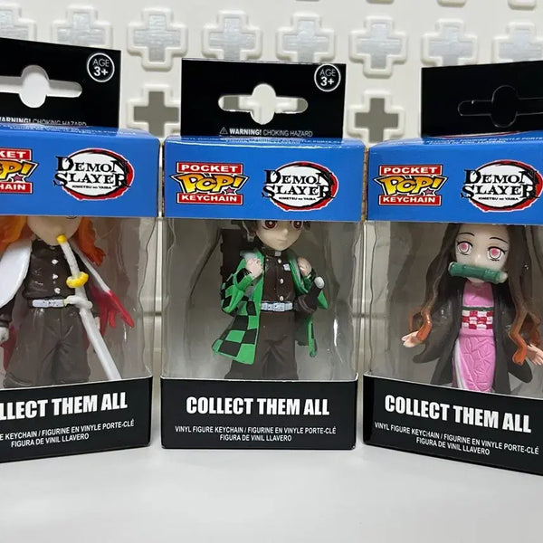 [BUNJANG] Demon Slayer Mini Figure 3-Type Set / 귀멸의 칼날 미니 피규어 3종 세트