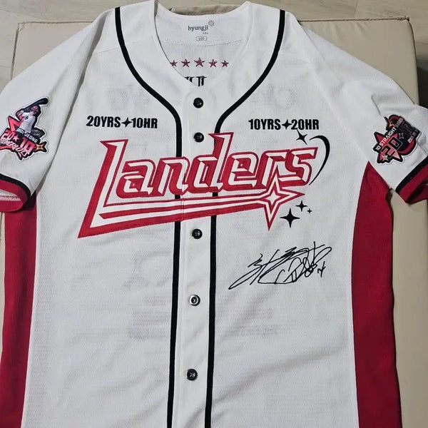 [BUNJANG] SSG Landers Choi Jeong 20x10x20 Consecutive Home Run Commemorative Jersey (Size L) / SSG랜더스 최정 20x10x20 연속홈런 기념 유니폼 L사이즈
