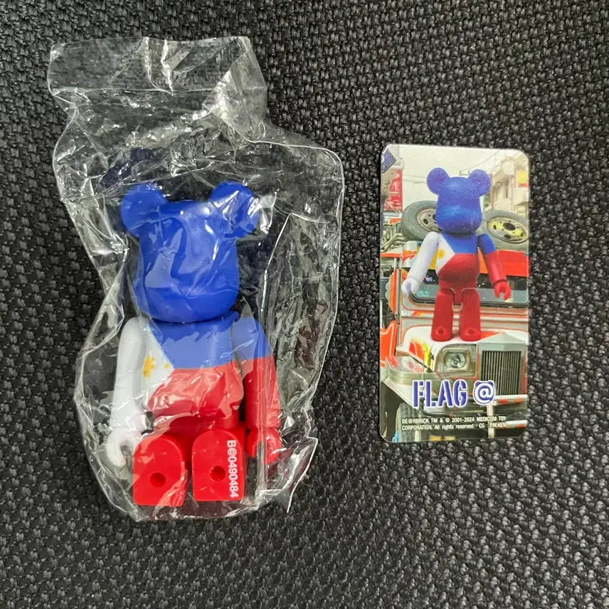 [BUNJANG] Bearbrick Series 49 Flag Philippines / 베어브릭 49탄 플래그 필리핀
