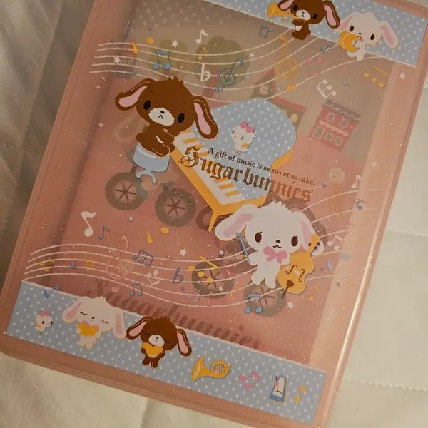 [BUNJANG] Sanrio Sugar Bunny Vintage Storage Box Paper Goods Organizer / 고전 빈티지 슈가 바니지 보관함 지류 보관함 메모지 정리함 산리오