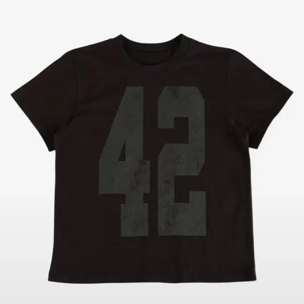 [BUNJANG] ERTAL 42 T-Shirt Charcoal Short Sleeve / 이알티알 42 T-Shirt Charcoal 반팔