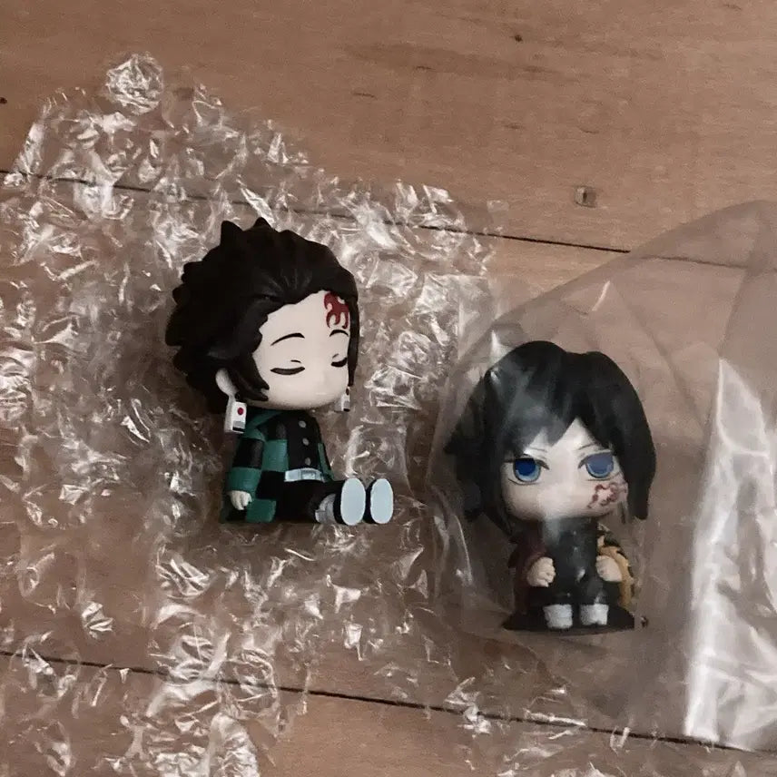 [BUNJANG] Demon Slayer Giyu Tanjiro Nemurasetai Figure Set / 귀멸의칼날 기유탄 기유 탄지로 가챠 마치보케 네무라세타이 일괄