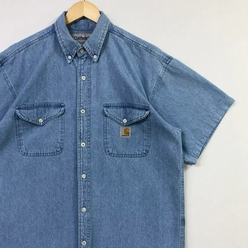 [BUNJANG] Carhartt Denim Shirt / 105 칼하트 데님 셔츠