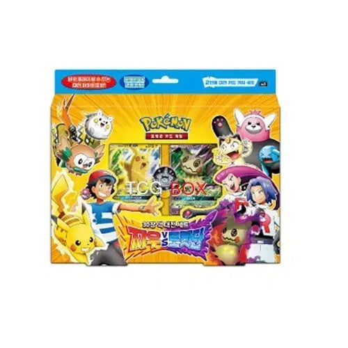 [BUNJANG] Pokemon Card Game Sun & Moon "Red vs. Team Rocket" 30-Card Deck Battle Set / 포켓몬카드게임 썬&문[지우VS로켓단] 30장 덱 대전세트