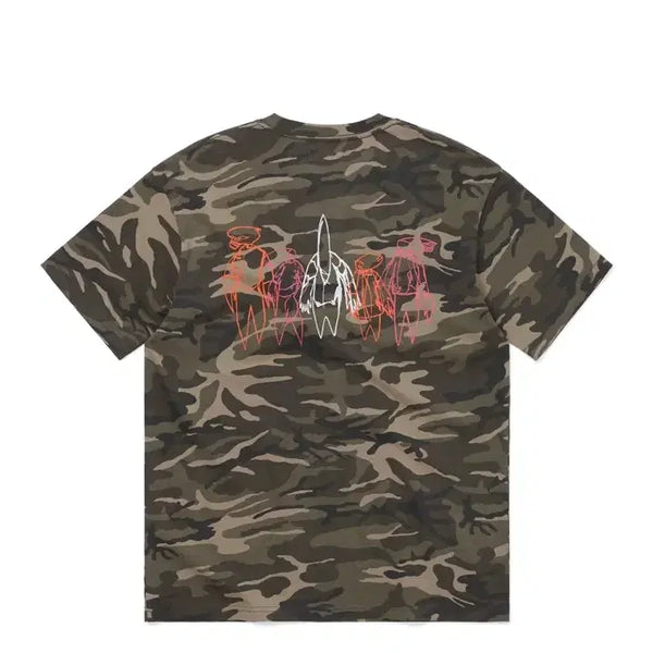 [BUNJANG] thisisneverthat x Futura Laboratories Camo T-Shirt / 디스이즈네버댓xfutura laboratories 카모 M