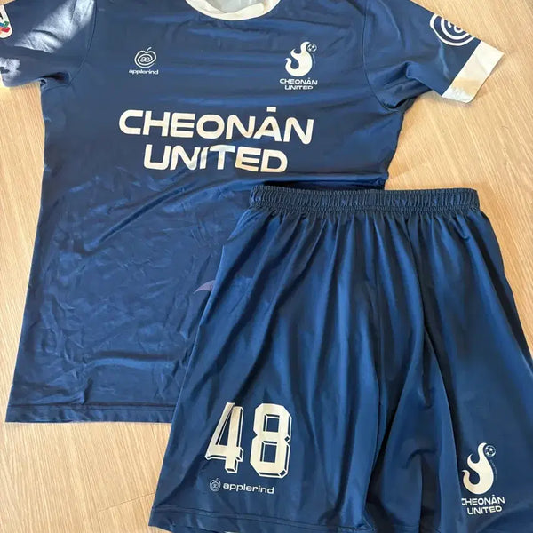 [BUNJANG] Cheonan United Football Club Jersey Set / 천안 유나이티드 축구부 유니폼
