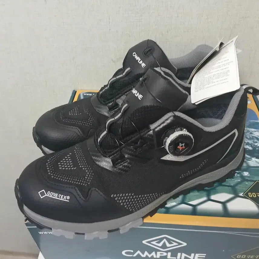 [BUNJANG] Campline Gore-Tex Hiking Boots Trekking Shoes / 새등산화 (캠프라인 고어텍스  등산화 트래킹화)255  285