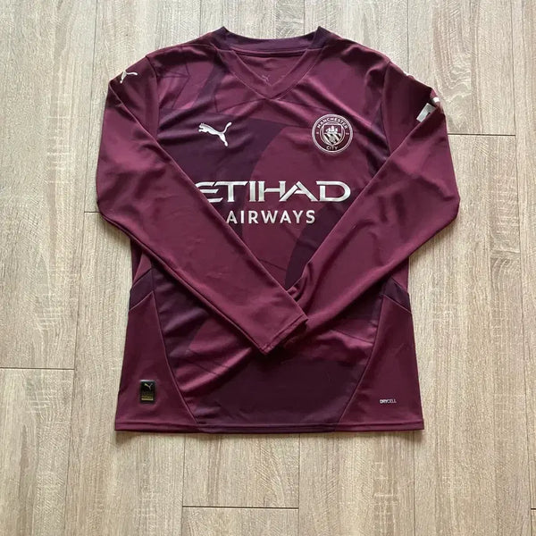 [BUNJANG] Puma Manchester City Long Sleeve Away Jersey / 푸마 맨체스터 시티 어웨이 긴팔