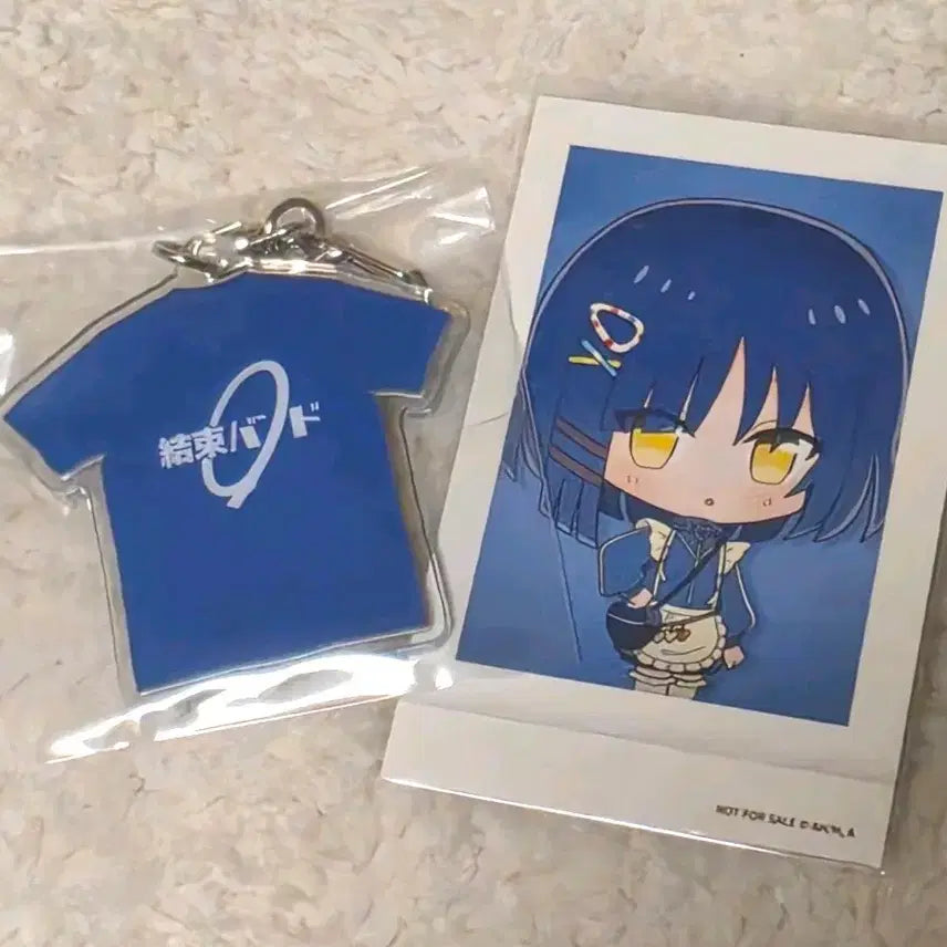 [BUNJANG] Bocchi the Rock! Yamada Ryō Double-Sided Acrylic Keychain + Animate Photocard / 봇치더락 결속밴드 야마다 료 양면 아크릴 키링 + 애니메이트 포토카드