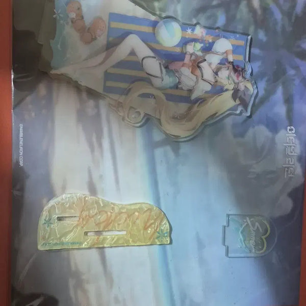 [BUNJANG] Eternal Return Tia Nicky Acrylic Stand (Sealed) / 이터널리턴 띠아 니키 이크릴스탠드 미개봉