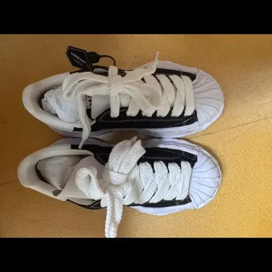 [BUNJANG] Maison Mihara Yasuhiro Blakey OG Sole Canvas Low Top Sneakers Black / 메종 미하라 야스히로 블레이키 OG 솔 캔버스 로우탑 스니커즈 블랙 화이