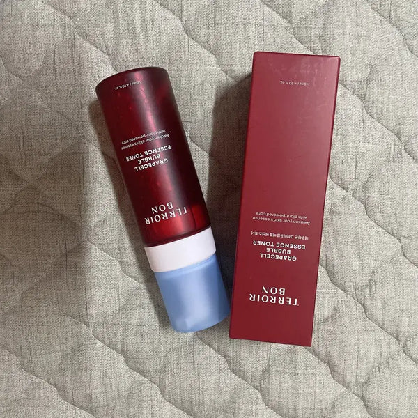 [BUNJANG] Terualbon Grape Cell Bubble Essence Toner / 떼루아본 그레이프셀 버블 에센스토너 모공 보습 에센스