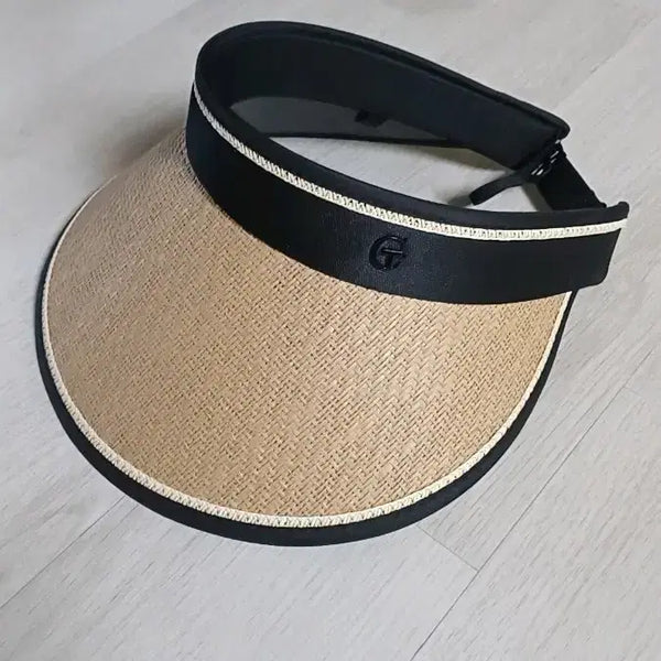[BUNJANG] Rattan Linen Sun Cap Hat / 라탄 린넨 썬캡 모자