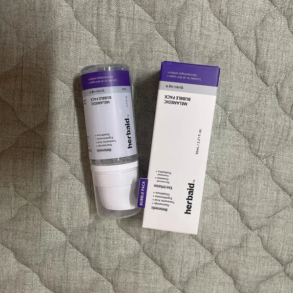 [BUNJANG] Herbade Melamedic Bubble Pack Pore Brightening Cleansing Pack / 허브에이드 멜라메딕 버블 팩 모공 브라이트닝 클렌징