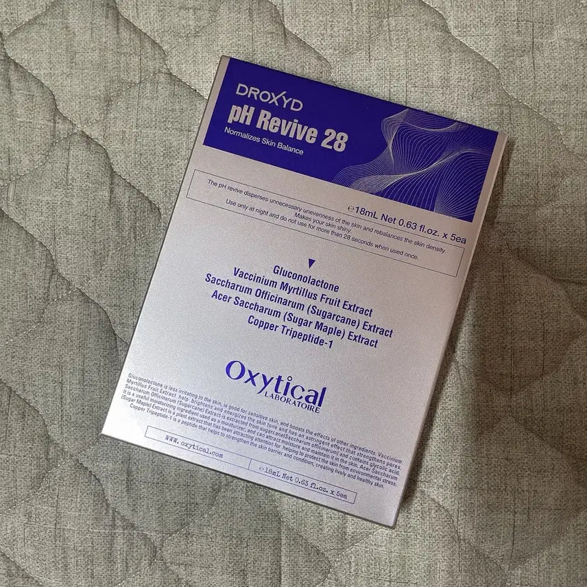 [BUNJANG] Oxcell pH Rive 28 Mask Pack (55,000 KRW) / 옥시티컬 피에이치리바이브28 마스크팩 피부진정 약산성팩