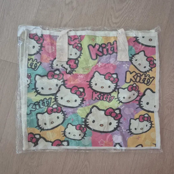 [BUNJANG] Hello Kitty Canvas Tote Bag / 헬로키티 캔버스 토트백