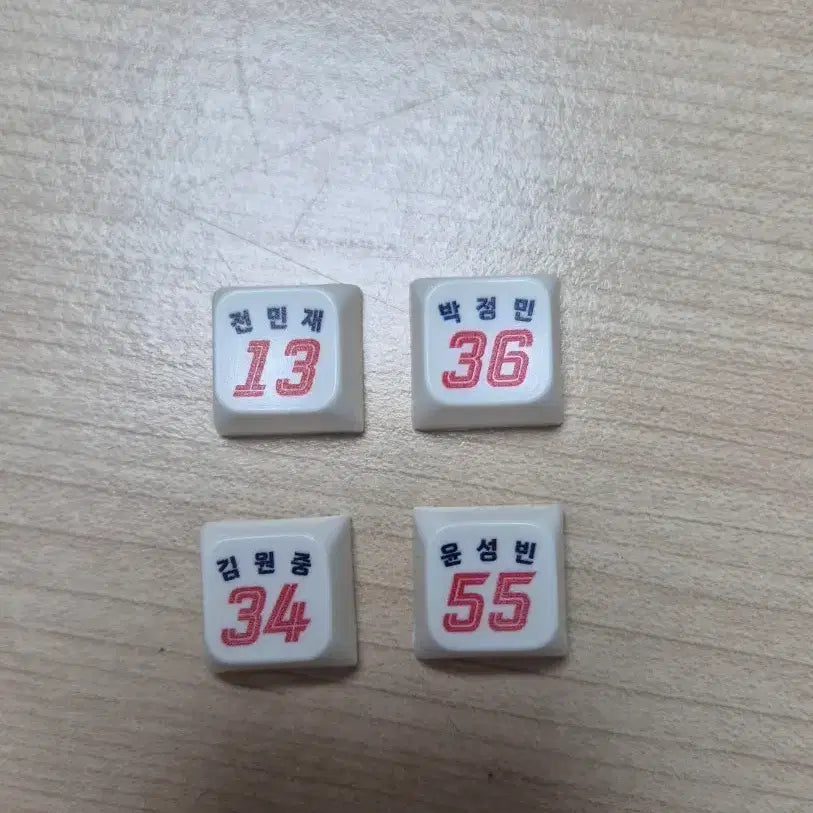 [BUNJANG] Lotte Giants Custom Keycaps / 롯데 자이언츠 키캡