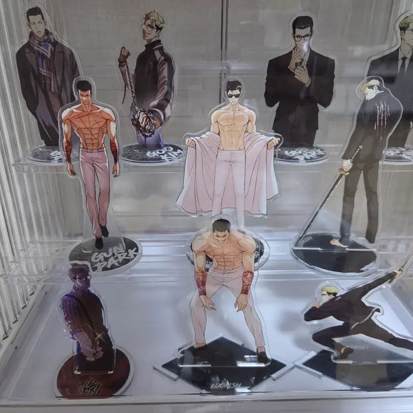 [BUNJANG] Lookism Jong Gun & Joon Goo Acrylic Standee Set / 외모지상주의 종건, 준구 아크릴 스탠드