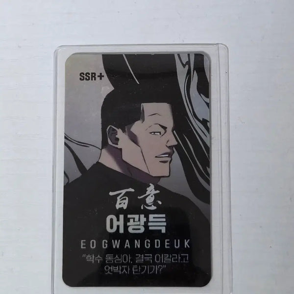 [BUNJANG] Webtoon Castle 2 Eogwangdeuk Photocard / 웹툰 캐슬2 포토카드 굿즈 어광득