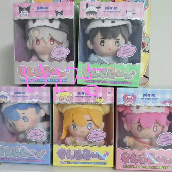 [BUNJANG] PLAVE Ppoo Doll Album Set - Sealed / 플레이브 뿌 인형앨범 미개봉 원가이하 일괄양도