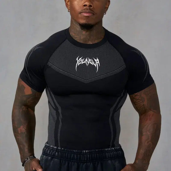 [BUNJANG] Youngla Warrior Compression Tights (Black/Red, L) / youngla 영라 워리어 컴프레션 판매합니다 L사이즈