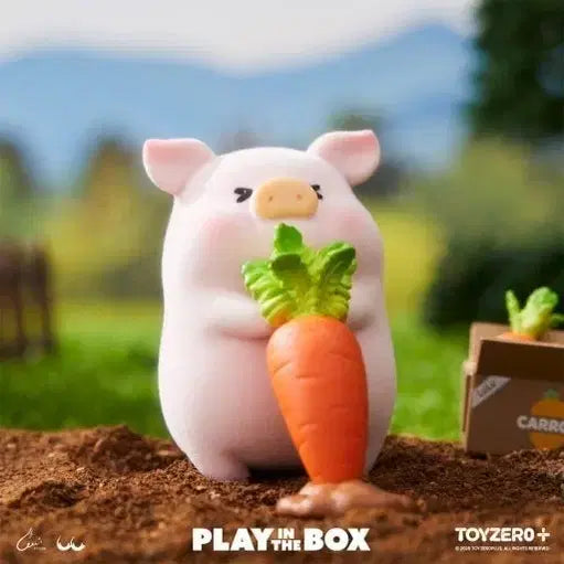 [BUNJANG] Lulu the Piggy Farm Garden Series Blind Box Carrot Figure / 루루 더 피기 팜 가든 시리즈 블라인드박스 당근 피규어