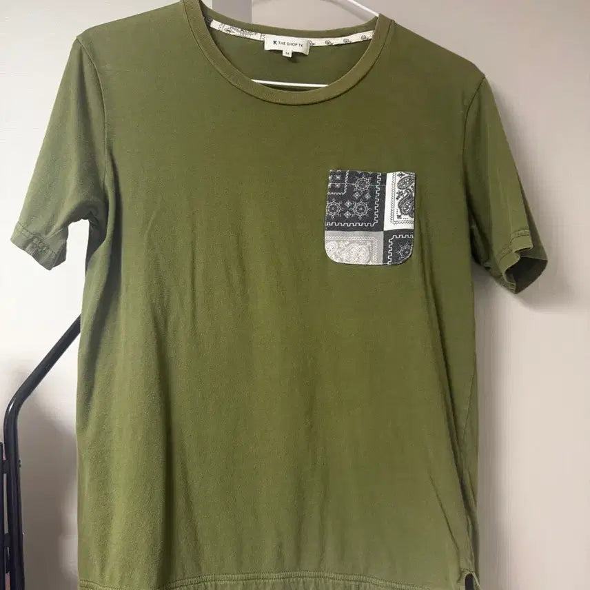 [BUNJANG] Paisley Pattern Short Sleeve T-Shirt / 일본에서 사온 페이즐리 반팔티(여러개 사면 몇천원 할인)