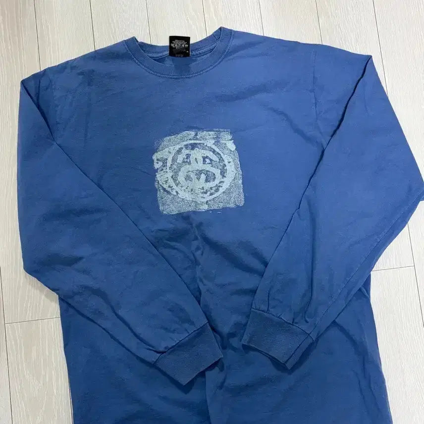 [BUNJANG] Stussy Mono Long Sleeve T-Shirt (M) / 스투시 모노 롱슬리브 티셔츠 (m)