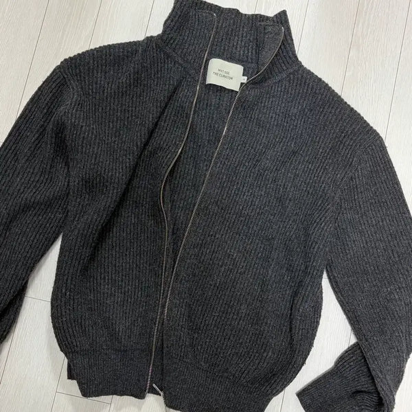 [BUNJANG] Matisse The Curator Knit Zip-Up Jacket (Size 2) / 마티스 더 큐레이터 니트 집업(2사이즈)