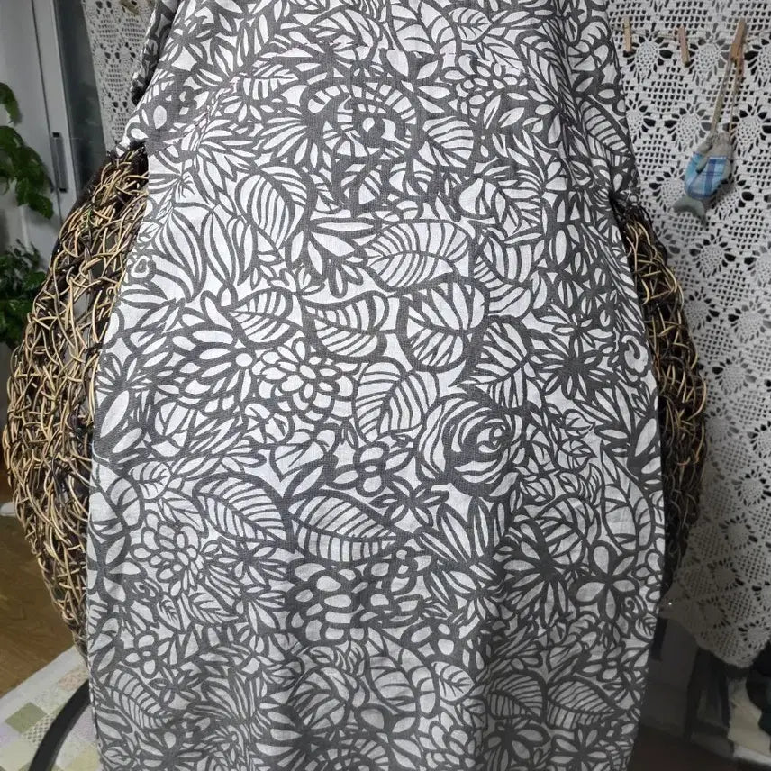 [BUNJANG] Floral Pattern Long Dress / 여성롱원피스
