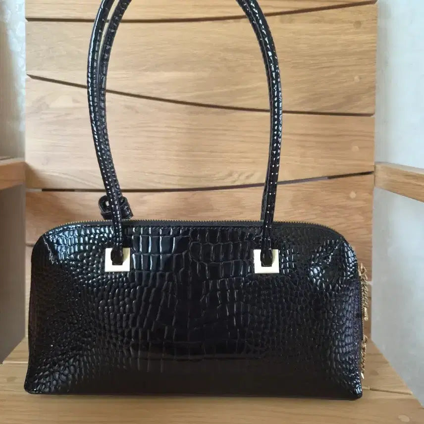 [BUNJANG] Genuine Leather Long Shoulder Bag / (새상품)소가죽  롱 숄더백