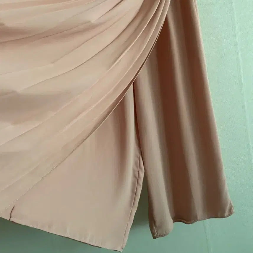 [BUNJANG] Zara Pleated Layered Wide Culottes Pants / 자라 플리츠 레이어드 와이드 큐롯 팬츠