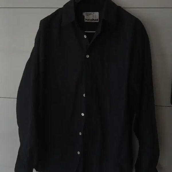 [BUNJANG] Havehad Navy Long Sleeve T-Shirt Size 3 / havehad셔츠 해브헤드 3사이즈 네이비색 의류 105오버핏