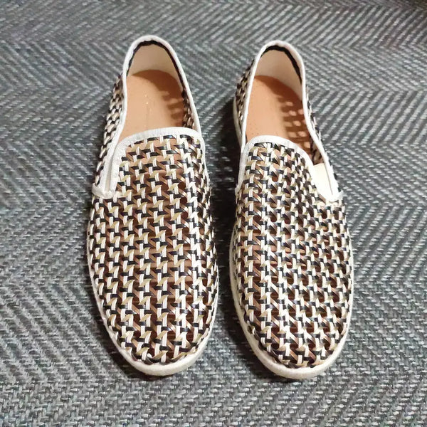[BUNJANG] Rivieras Leather Mesh Slip-On Shoes 275mm / 프랑스 리비에라스 가죽 메쉬 슬립온 275mm 새제품