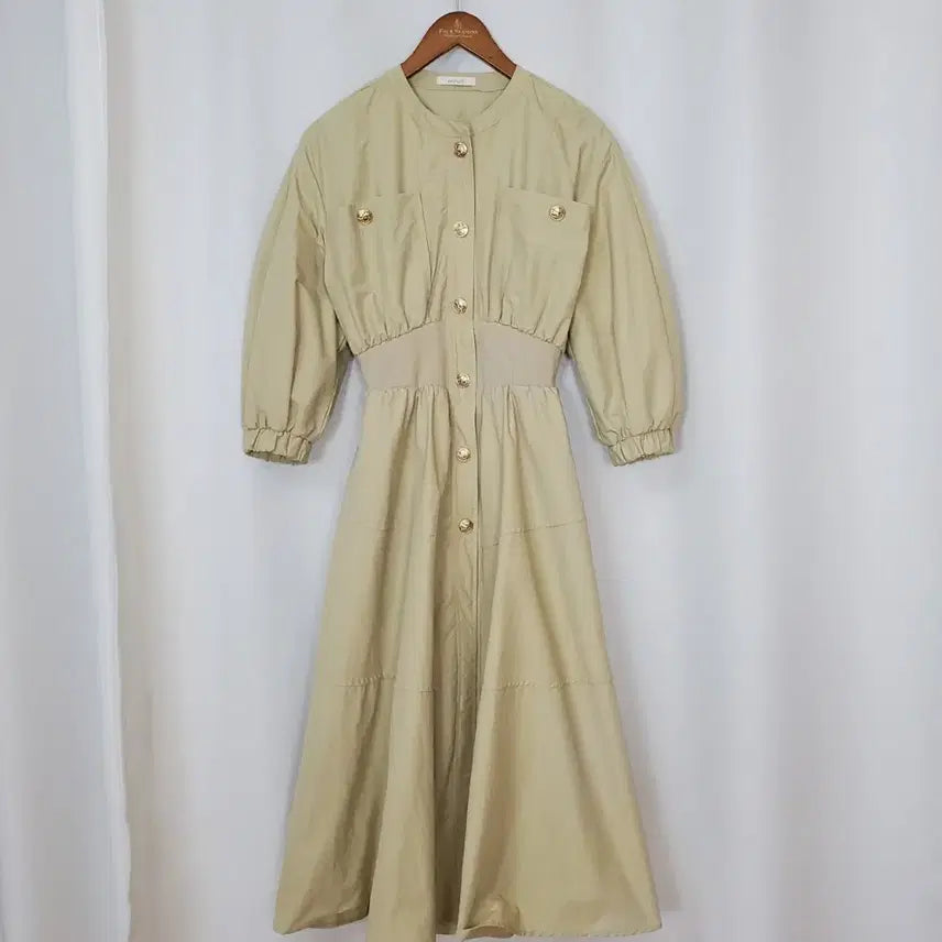 [BUNJANG] Neroli Cotton Puff Sleeve Midi Dress / neroli 원피스 55