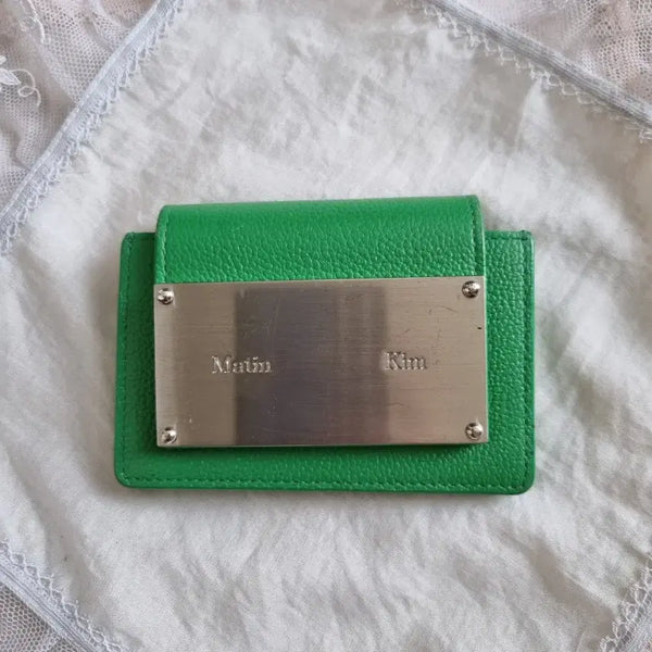 [BUNJANG] Matinkim Card Holder Green / 마뗑킴 카드 지갑 그린