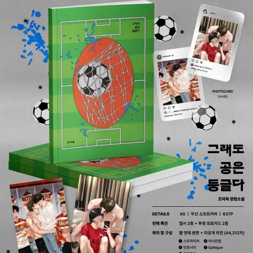 [BUNJANG] Shong Nen Gong Dung Geul 'The Ball is Round' Limited Edition Photobook (Includes POB) / 숑넨 그래도 공은 둥글다 공둥글 소장본 양도합니다 (특전 포함)