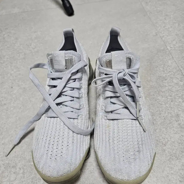 [BUNJANG] Nike Air VaporMax Pure Platinum Sneakers / 나이키 에어 베이퍼맥스 퓨어 플래티넘