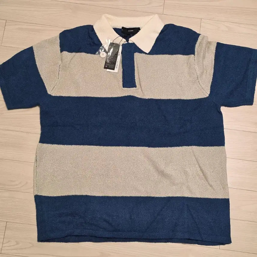 [BUNJANG] Ilcorsoc Rugby Short Sleeve Knit XL / [XL] 일꼬르소 럭비 반팔 니트