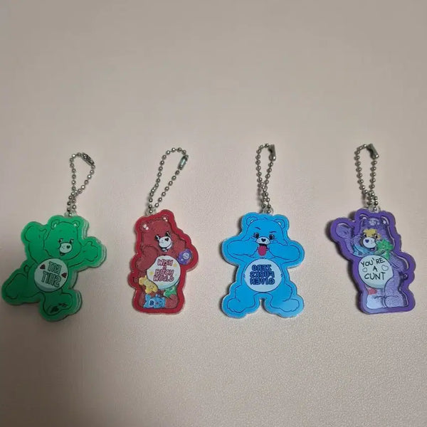 [BUNJANG] Handmade Bear Shaker Keychain / 귀여운키링(곰돌이쉐이커)